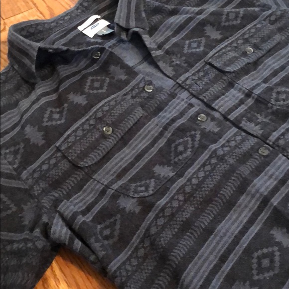 Old Navy Tribal Design Button Down Shirt - Picture 3 of 3
